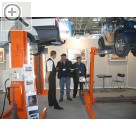 IHM Internationale Handwerksmesse 2005. Bei den mobilen Bhnen ist FINKBEINER Spitzenreiter. In der PKW- und in der LKW-Klasse.  