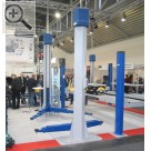 I.H.M. Internationlae Handwerksmesse 2005. ZIPPO Lifts stellte gemeinsam mit seinen Vertriebspartnern der VmA sein Programm an Zwei- und Viersulenbhnen aus.  