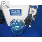 I.H.M. Internationale Handwerksmesse 2005. Das S15 von ROMESS ist der Bestseller unter den professionellen Bremsflssigkeitswechsel-Gerten  