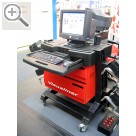 Snap-on Equipment auf der I.H.M. Internationale Handwerksmesse 2005. Der Visualiner V901 von John Bean arbeitet auf Infrarot Basis mit CCD Sensoren. Der Messbereich fr Nachlauf und Spreizung betrgt  +/- 15°. John Bean Achsmessgerte PKW