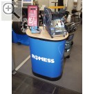 AMITEC 2006 in Leipzig ROMESS zu Gast bei John Bean. ROMESS ist Technologiepartner der Snap-on Equipment und liefert unter anderem das Knickwinkelmessgert fr die elektronische Achsvermessung.  