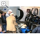 COPARTS Profi Service Tage 2006 Auf dem Stand von Hofmann Werkstatt-Technik. Wenn die Maschinen vorgefhrt wurden, war teilweise kein rankommen mehr.  