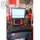 I.H.M. Internationale Handwerksmesse München Abgastester SUN DGA 2500 in Kombination mit dem modularen Diagnosesystem MODIS.  