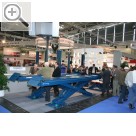 I.H.M. Internationale Handwerksmesse München Von groem Interesse waren immer wieder die Hebebhnen.  