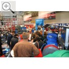 I.H.M. Internationale Handwerksmesse München Wo Verkaufen noch richtig Freude bereitet. Reinhold Elter, Geschftsfher von Rapid Griesheim in seinem Element.  