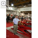 autopromotec 2007 Bologna Geschftsfhrer der P&R Industries ist der vertriebserfahrene Jrg Hellmich.  