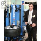 CARAT-Leistungsmesse 2007 Stefan Laufer, Vertriebsleiter bei RAVAGLILI in Deutschland.  