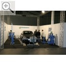 COLERtechnika 2007 in der Halle Münsterland. Fachforum auf der COLERtechnika 2007. VON PROFIS - FR PROFIS - Berhrungslose Achsvermessung touchless Fahrwerksvermessungs-System von BEISSBARTH.  