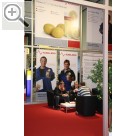 COLERtechnika 2007 in der Halle Münsterland. Gemtliche Besprechung in leicht separierten Bereichen.  