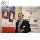 I.H.M. Internationale Handwerksmesse 2008 Uwe Jung hat sich in den letzten Wochen um die Markteinfhrung der neuen TEXA Diagnosegeneration AXONE Palm und AXONE Pad gekmmert. Texa 