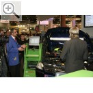 AMITEC 2008 Sehr anschaulich und informativ. Die Live Vorfhrungen der BOSCH Diagnosegerte am Stand von STAHLGRUBER.  