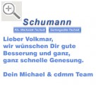 AMITEC 2008 Wir wnschen Volkmar Schumann alles Gute und drcken die Daumen fr eine schnelle Gesundung seines Knies.  