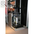 Automechanika 2008 Die Grubenheber von BLITZ knnen hngend oder bodenlaufend installiert werden. Blitz 