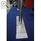 Automechanika 2008 NEU. Die LKW Teleskop-Stempelanlagen von JAB Becker haben knftig Segmentabdeckungen aus Alu.  