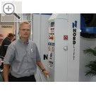Automechanika 2008 Ist wieder zu Hause angekommen. Nach Jahren fern der Heimat, arbeitet Risto Koskivuori wieder fr ein finnisches Unternehmen - NORDLIFT.  