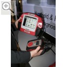 Automechanika 2008 Der FUZION ist ein werkstatttaugliches und stofestes Diagnoseinstrument auf PC-Plattform, welches mit seinen innovativen Technologien dem Automechatroniker eine schnelle und unkomplizierte Fahrzeugdiagnose ermglicht.  