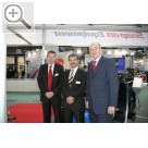 Automechanika 2008 Snap-on Equipent Geschfts- und Vertriebsleitung. Hans Rupp, Klaus Kirstaetter und Atle Kjelsrud (v.r.n.l.)  