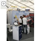 Wessels + Müller Werkstattmesse 2009 ber Bremsenservicegerte konnte man sich bestens bei STIRIUS informieren.  
