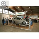 CARAT Leistungsmesse 2009 BEISSBARTH auf der 9. CARAT Leistungsmesse 2009 in Kassel. Mit dabei, das neue 3D easy Fahrwerkvermessungssystem.  