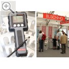 Wessels + Müller Werkstattmesse 2010 BUSCHiNG hat mit dem INSPECTOR-L3 ein 3,9 mm Endoskop mit 2,5 Zoll LCD Videoscreen im Programm.  