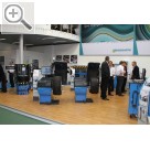 Automechanika 2010 BEISSBARTH auf der Automechanika 2010 - mit drei neuen Reifenmontiergerten und zwei neuen
Wuchtmaschinen ergnzt Beissbarth sein Angebot. Beissbarth 