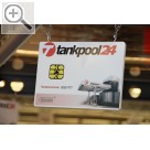 Automechanika 2010 Sicherheit an erster Stelle - fr die Partner des tankpool24 hat lmatic die Tankkarte mit Chip ausgestattet.  