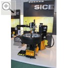 Automechanika 2010 Die montierhebellose Reifenmontiermaschine S 300 von SICE Sice Reifentechnik - PKW-Montiermaschinen