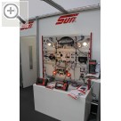 Automechanika 2010 Snap-on Diagnostics hat zur besseren Erklrung der Diagnosegerte am Messestand einen Versuchsaufbau installiert. SUN Diagnosetechnik - Motortester