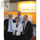 Automechanika 2010 Rafal Sosnowski (mi. oben) mit seinem Team Jacek Wozniak, Michal Kotarak und Mariusz Syldatk (v.l.n.r.)  