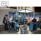 Wessels + Müller Werkstattmesse 2011 Berlin HAZET mit einem speziellen Stand fr den NFT Bereich.  