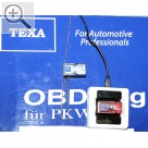 Impressionen von der CARAT Leistungsmesse 2011 Der TEXA "OBD-Matrix" ist ein Datenrecorder, der dauerhaft an die OBD-Schnittstelle angeschlossen werden kann um Fahrzyklen ber einen lngern Zeitraum zu erfassen und auswerten zu knnen. So kann man auch temporr auftretend  