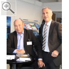 Automechanika 2012 Senior und Junior - Wolfgang und Axel Scherer.  