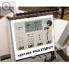 Elektron auf der AMITEC 2004 MULTISPOT MI-100 expert kennt die wichtigsten Schweisswerte. Elektron 