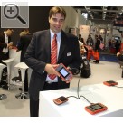 autopromotec 2013 Bologna NEU auf der autopromotec 2013 in Bologna - Burkhard Schetting mit dem CReader CRP129  