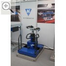Wessels + Müller Werkstattmesse 2013 Bodenlaufender Grubenheber von AC Hydraulics.  