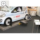 Wessels + Müller Werkstattmesse 2013 BOSCH Touchless Fahrwerkvermessung.  