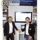 COPARTS Profi Service Tage 2013. Sind bei SWG Schraubenwerk Gaisbach aich fr das Produkt- und Kategriemanagement verantwortlich - Benjamin Sterbenk (li.) und Patrick Martin.  