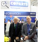 COPARTS Profi Service Tage 2013. COPARTS Profi Service Tage 2013 - Ronald Stahn (li.) und Thomas Ramdohr, haben wieder einen groartige Veranstaltung auf die Fe gestellt.  