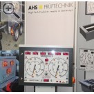 Wessels + Müller Werkstattmesse 2014 FMO Analoge Anzeige des AHS Bremsprfstands.  