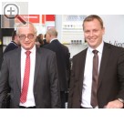 Automechanika Frankfurt 2014 Zu Besuch bei SHERPA auf der Automechanika 2014 - Norbert Pohlmann (li.) und Stefan Krtzkemper von COLER. Sherpa 