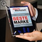 Automechanika Frankfurt 2014 PROFI Werkstatt-Marke 2014: 19 Siegermarken gekrt - auch BlitzRotary kann sich ber die Leserwahl zur besten PROFI Werkstatt-Marke 2014 freuen.  