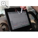 Automechanika Frankfurt 2014 Der MAHA Fahrprfstand MFP 3000 - Anzeige von Fahrzyklen und vielen Details ohne einen Meter auf die Strae zu mssen. Maha 