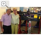 Automechanika Frankfurt 2014 Haben pitlift gegrndet - Sabine Schulz und Armin Straub.  