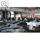 Wessels+Müller Werkstattmesse 2015 FMO Auf der Wessels+Mller Werkstattmesse 2015 - Scherenbhne mit Auffahrschiene und Achsfreiheber.  