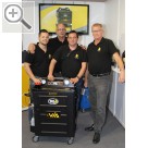 PV LIVE! 2015 in Hannover Team BG Products auf der PV LIVE! 2015 - Frank Gerling, Torsten Wustrow, Ulrich Heinzer und Tobias Heuser (v.r.n.l.)  