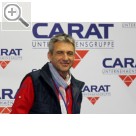 CARAT Leistungsmesse 2015 Thomas Wolpert, CARAT, Leiter Marketing Services konnte sich ber das Messewochenende 2015 sehr freuen. MEN@WORK 
