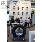 Impressionen von der Automechanika 2016. AC Hydraulic auf der Automechanika 2016 - mobiler Radheber fr LKW-Rder und Unterstellheber fr PKW und Transporter.  