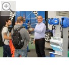 Impressionen von  der Automechanika 2016. RAPID Group Geschftsfhrer Reinhold Elter.  