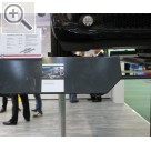 Impressionen von  der Automechanika 2016. NEU: JAB Stempelbhne TwinRam 350 A/N in Mercedes Ausfhrung.  