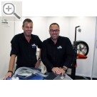 Wessels + Müller Werkstattmesse 2016 Berlin GL Werkstatttechnik auf der Wessels + Müller Werkstattmesse 2016 - Dirk Stier und Holger Henzler.  